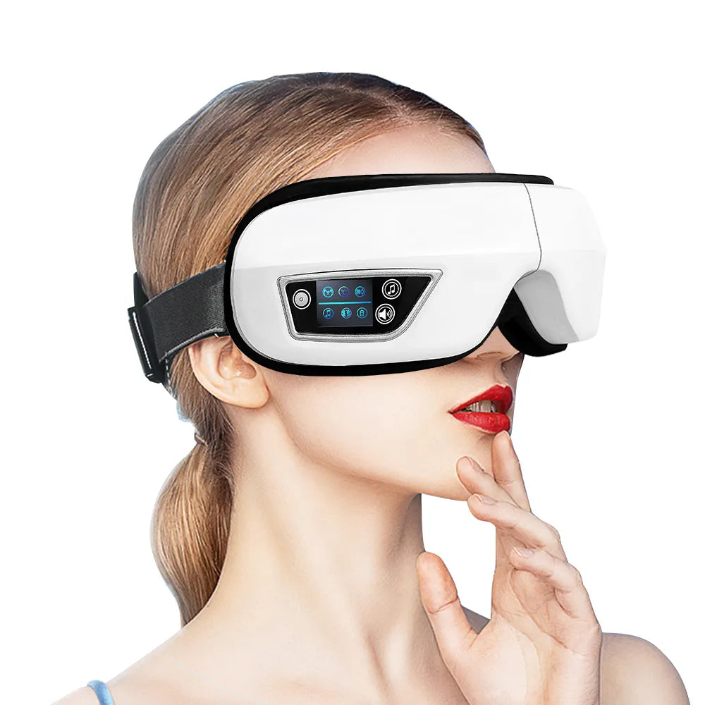 Effektiv Øjenmassager med Luftkompression og Vibration