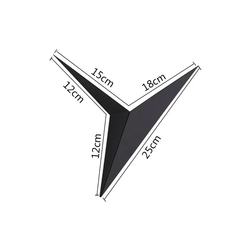Geometrisk LED Væglampe til Moderne Nattelamper