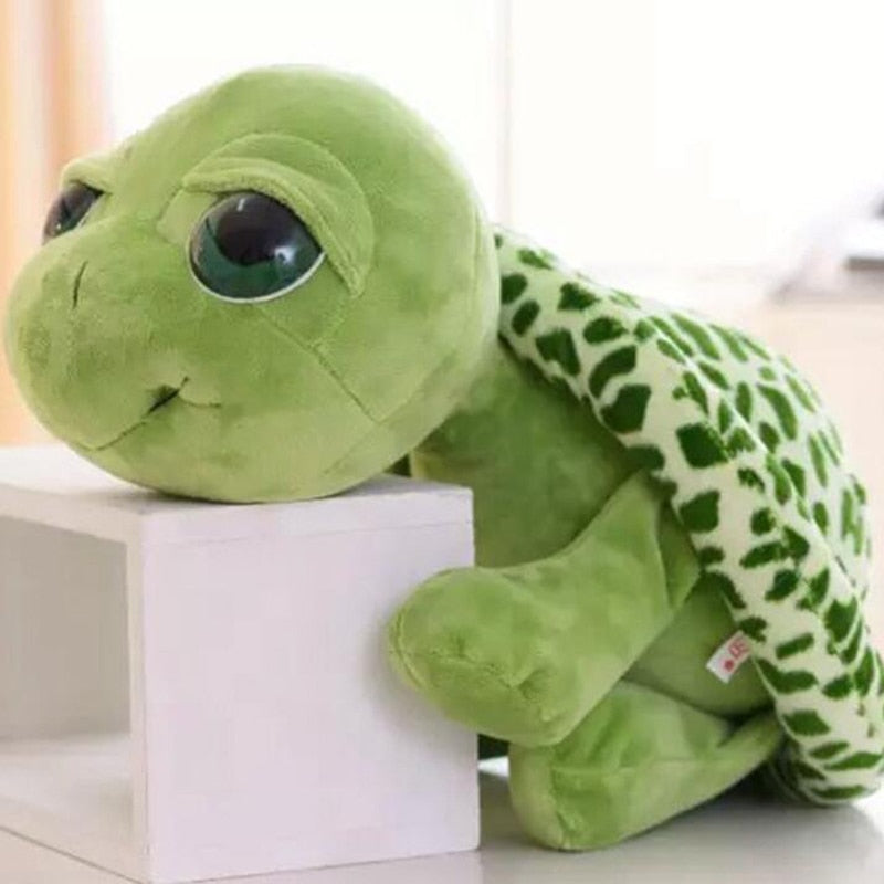 Blød krammevenlig skildpadde i realistisk design