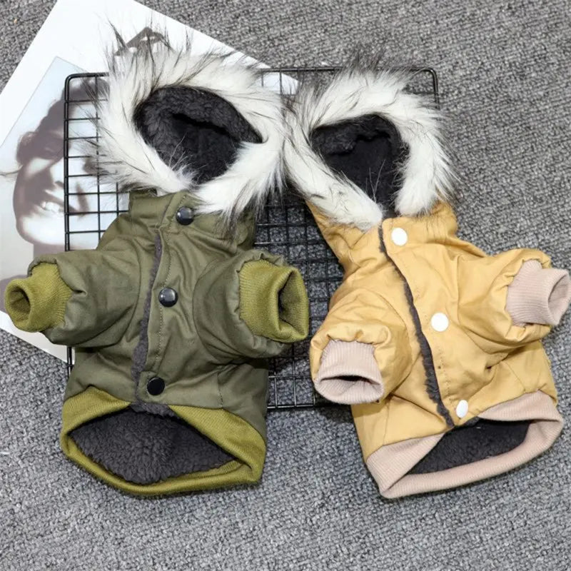 Tjock och varm hundtröja för vintern – PureFur hundbädd