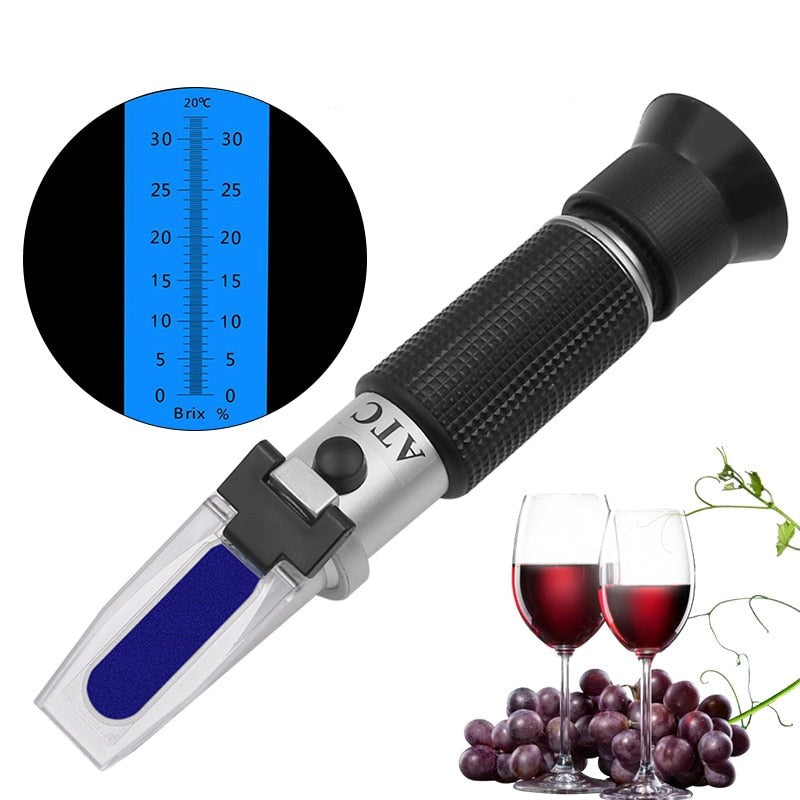 Mini Refractometer Frugt Sukker Tester