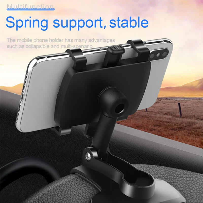 360 Graders Rotérbar Bil Dashboard Mobilholder