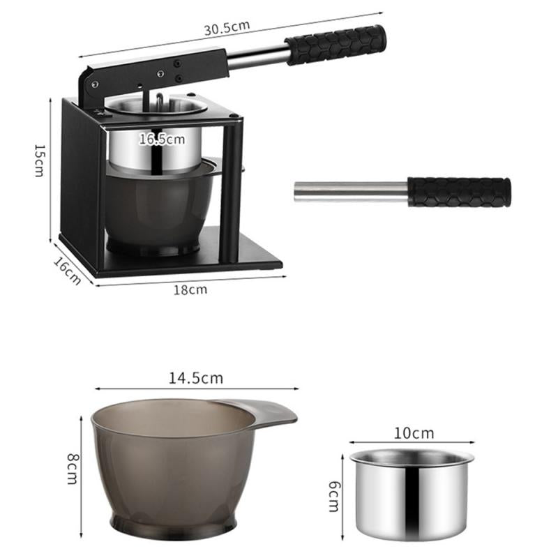 Håndpresset saftpresser i rustfrit stål
