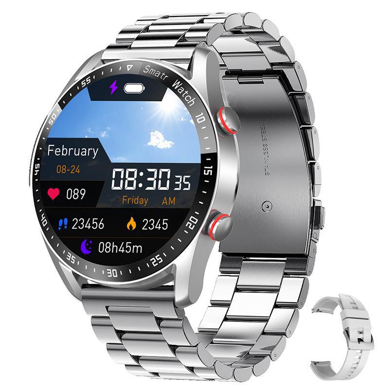 Hälso-smartwatch med glukosövervakning, vattentålig design och HD-skärm