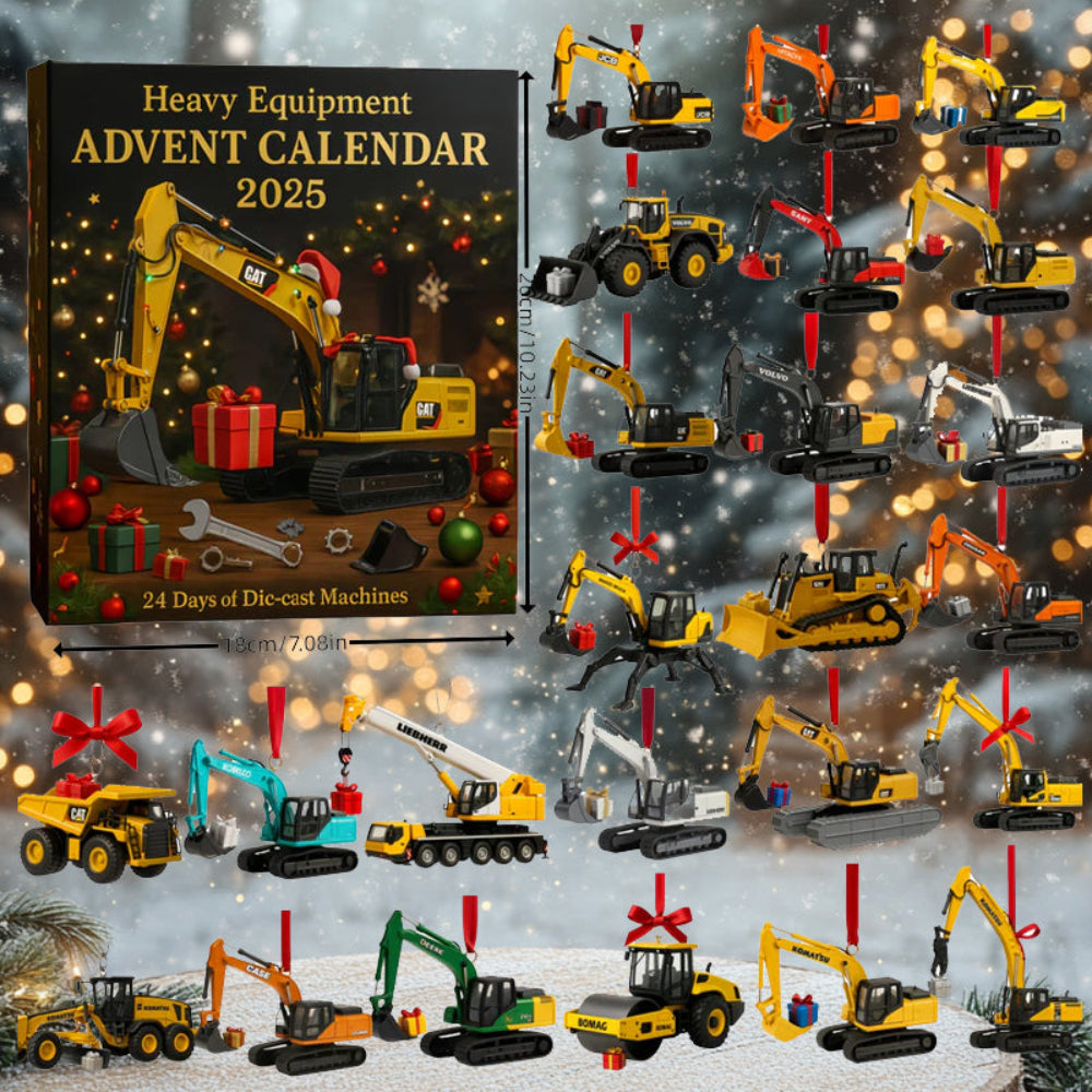 Byggekalender 2025: 24 Dage med Die-Cast Køretøjer
