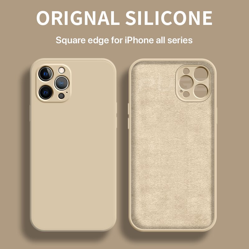 Silikone cover til iPhone 11, 12 og 13 - Blødt beskyttelsescover