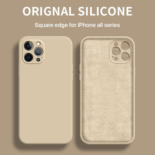 Silikonskal för iPhone 11, 12 och 13 - Mjukt skyddsskal