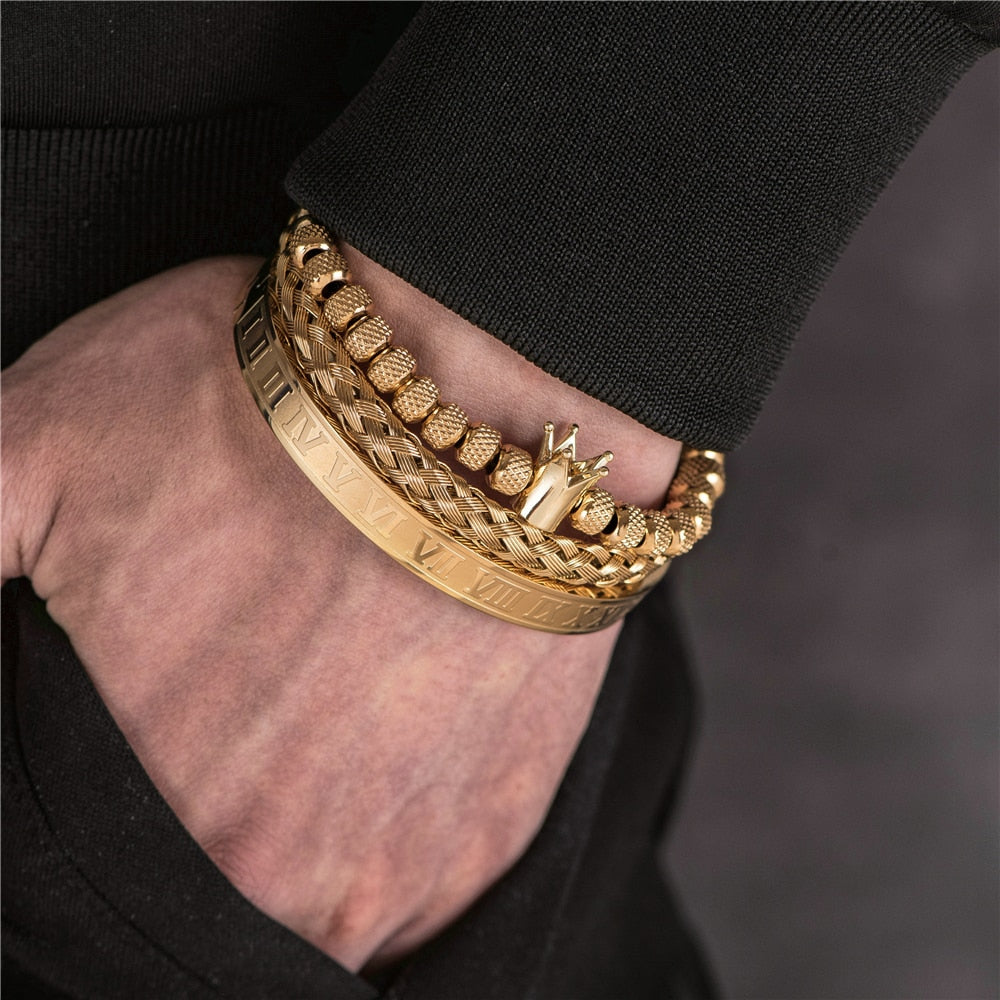 Handgjort Armbandset för Män – Stark Elegans
