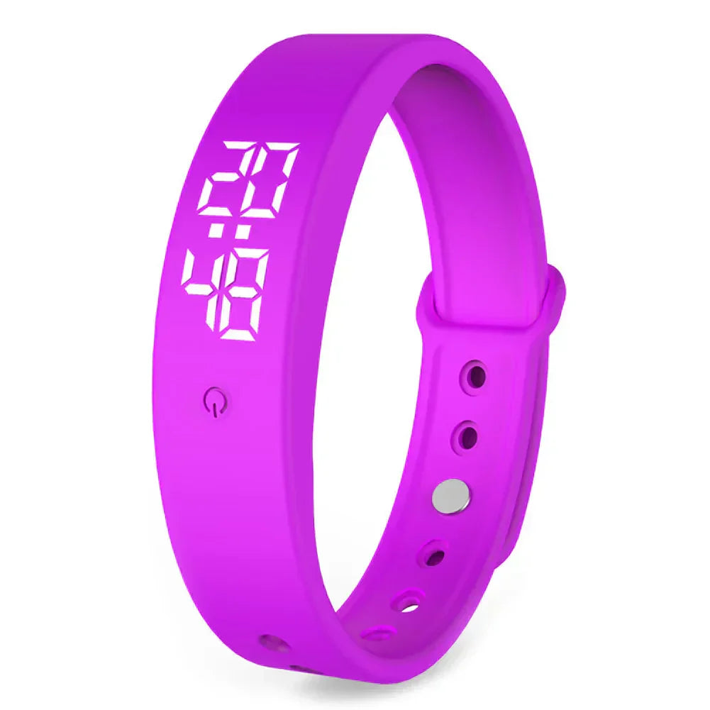 Vandafvisende Smartwatch med Vibrationsalarm til Aktiv Livsstil