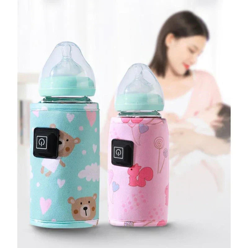 Bärbar USB Flaskvärmare – BabyHeat
