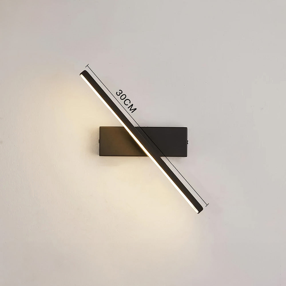 Stilfuld Væglampe med Roterbart Design og LED Lys