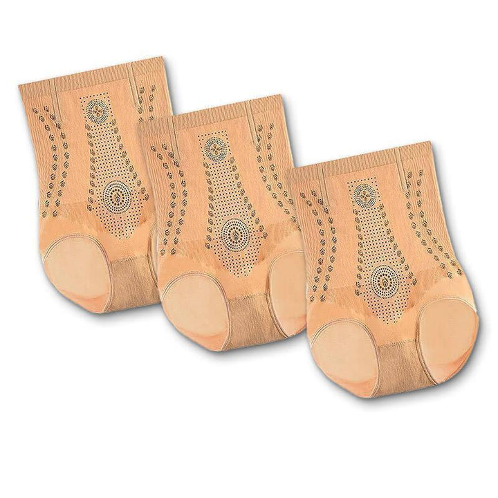 Högmidjade sömlösa trosor för dam – perfekt passform