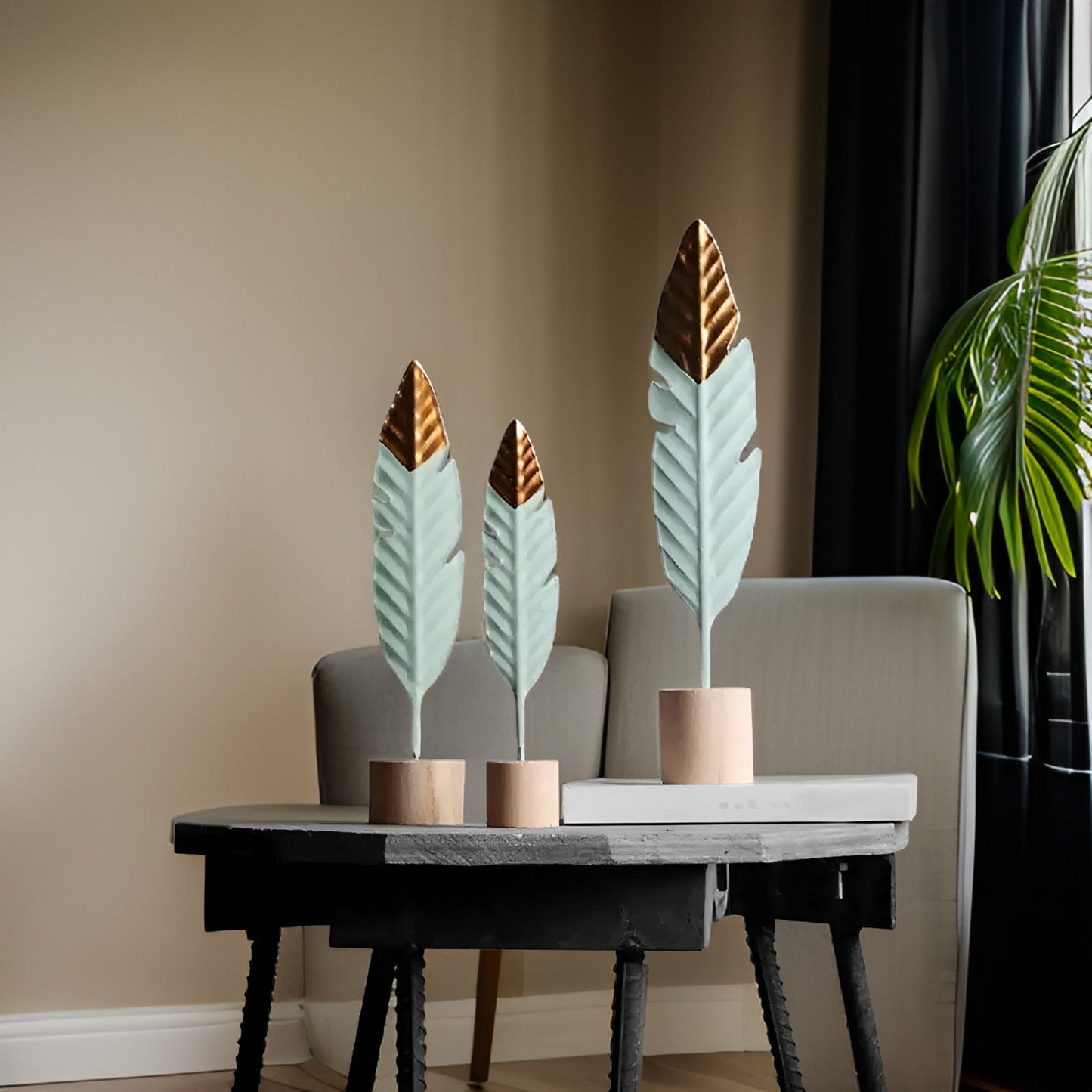 Miniatur Træornamenter – Elegance og Naturlig Skønhed