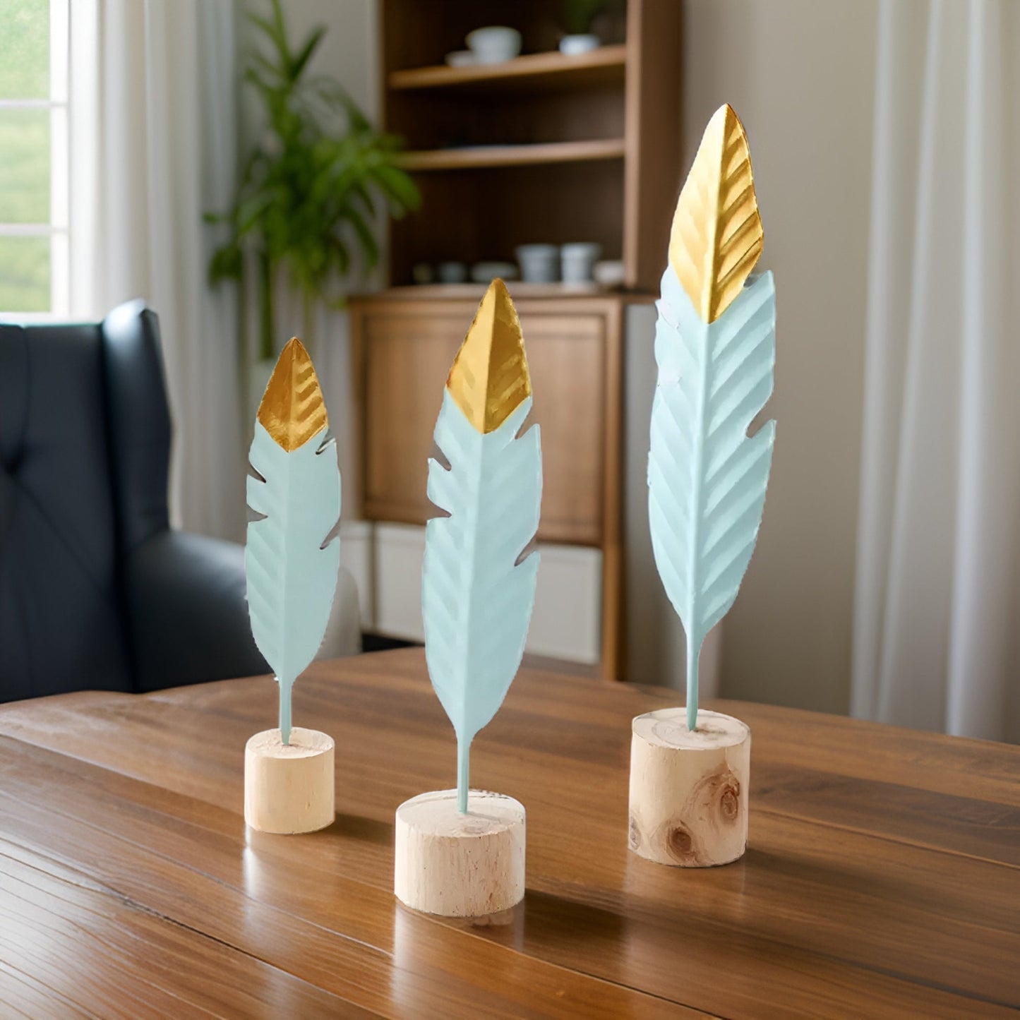 Miniatur Træornamenter – Elegance og Naturlig Skønhed