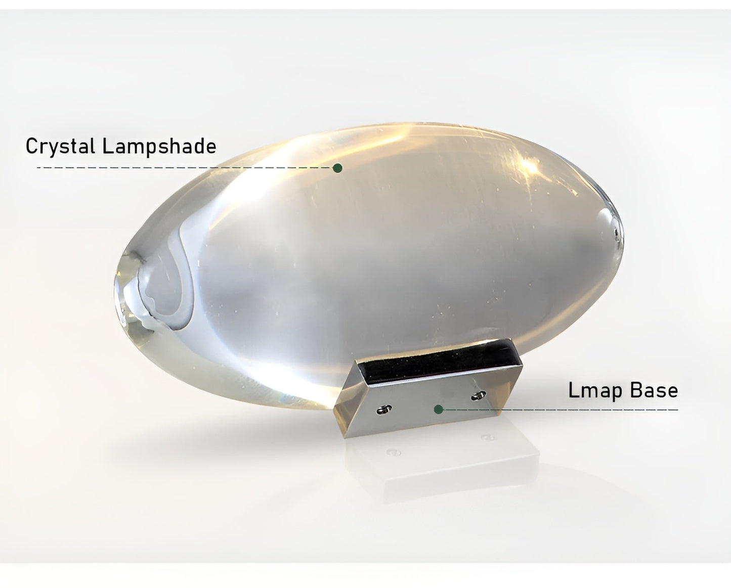 LED Projektionslampe med prismatiske effekter til kreative rum