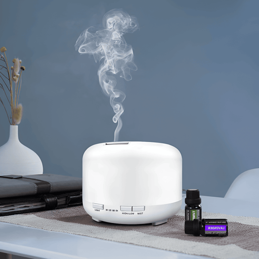Färgglad 4-i-1 Aroma-diffuser med Bluetooth och Ljus