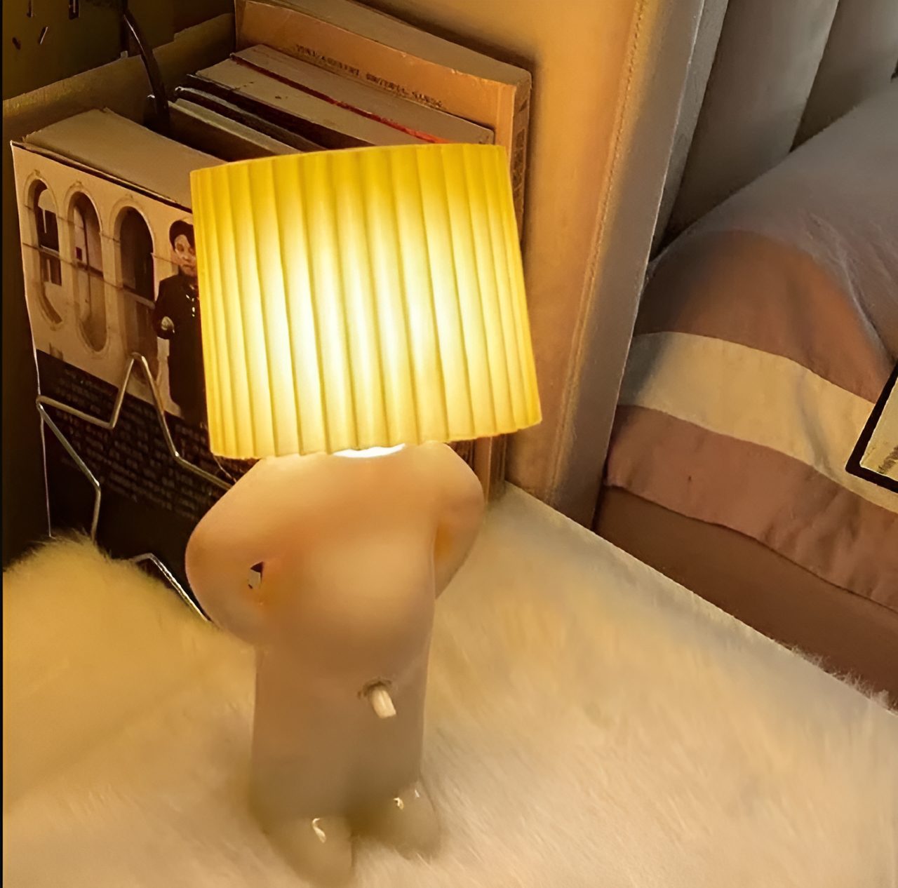Kreativ LED Bordlampe med Hygge & Stil til Hjemmet