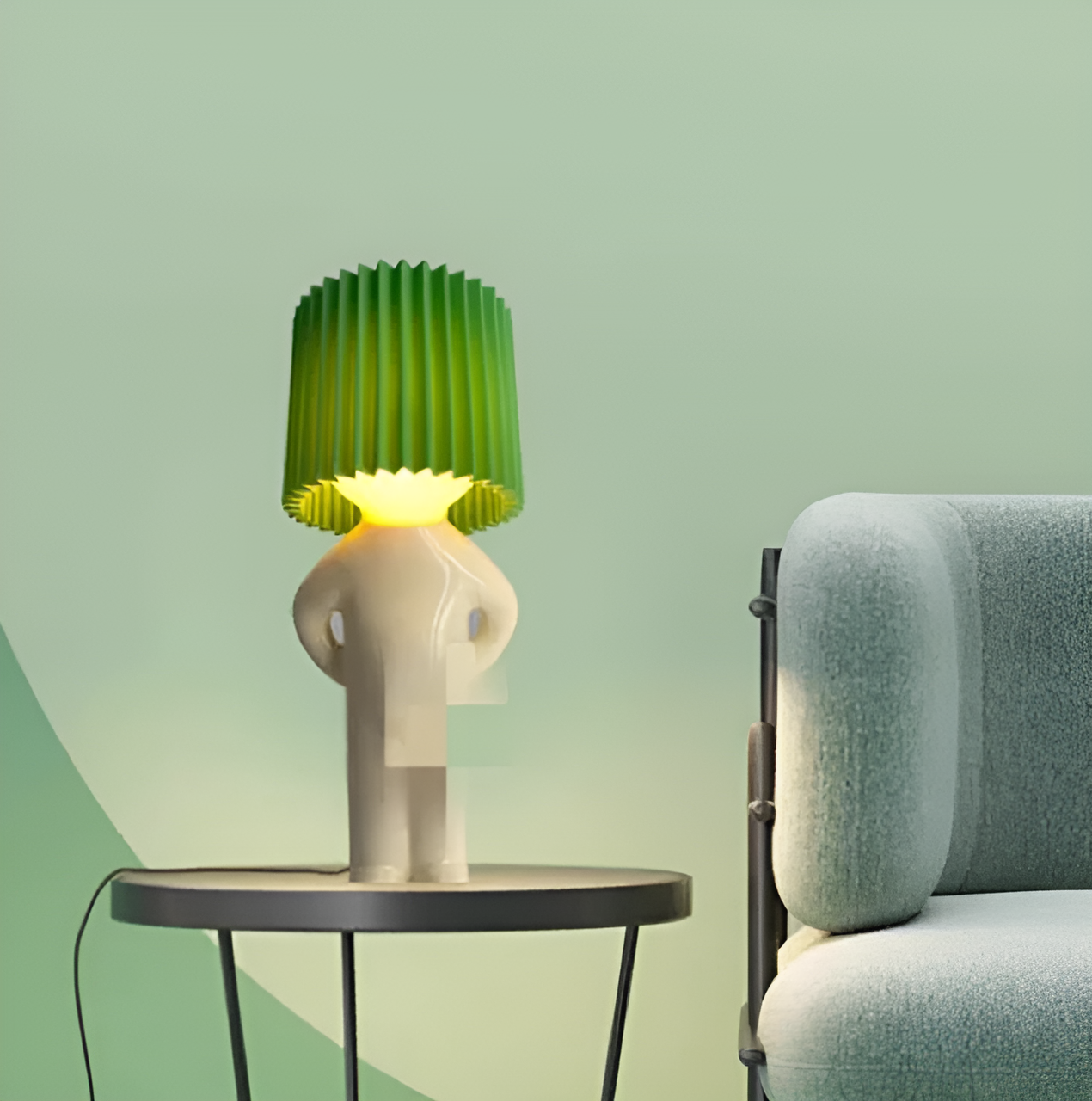 Kreativ LED Bordlampe med Hygge & Stil til Hjemmet