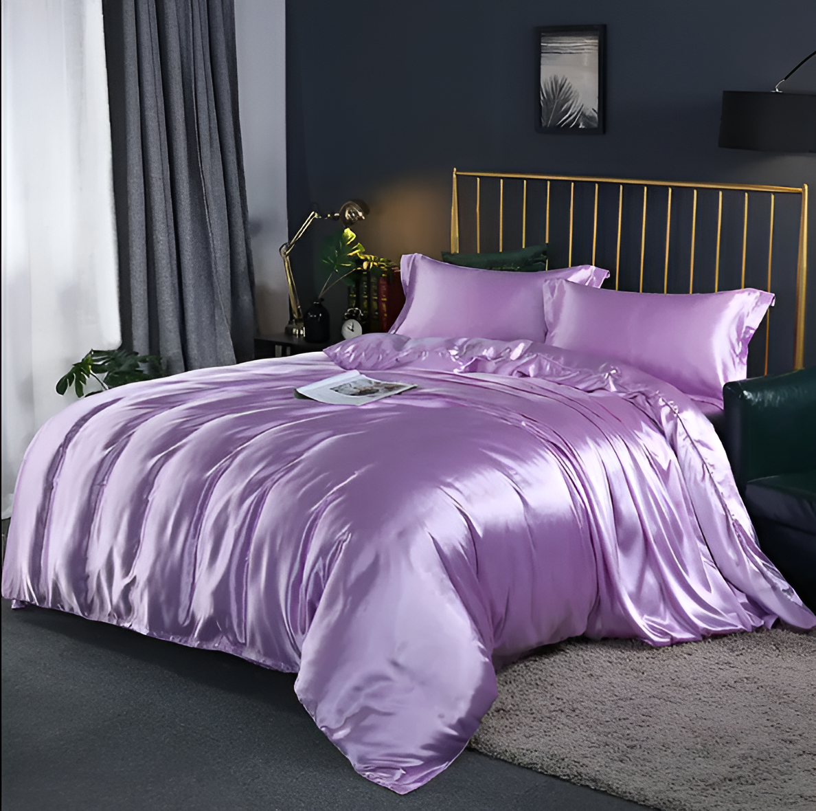 Luksus Silke Duvet Sæt - Duvet Betræk i Mulberry Silke