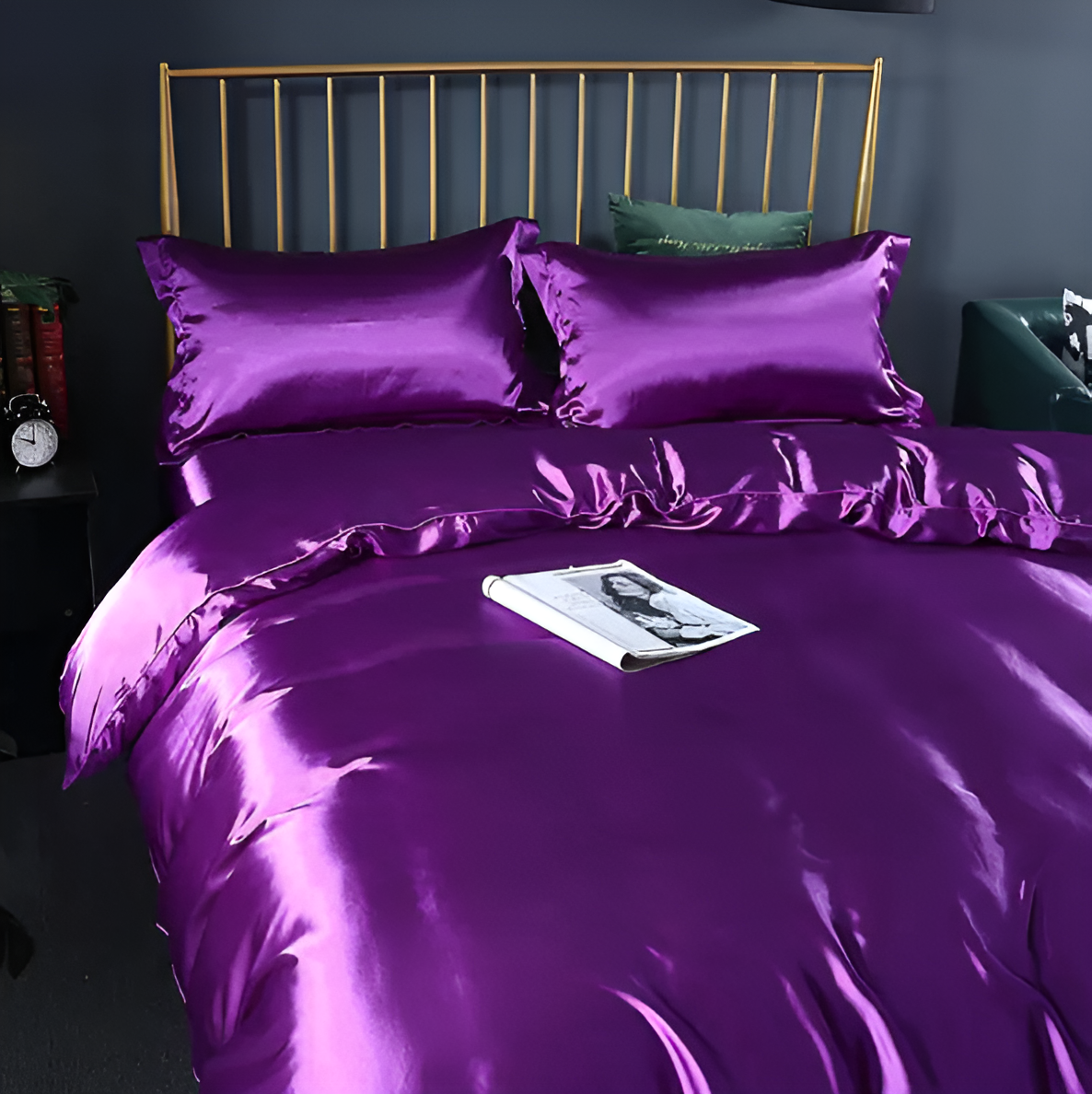 Luksus Silke Duvet Sæt - Duvet Betræk i Mulberry Silke