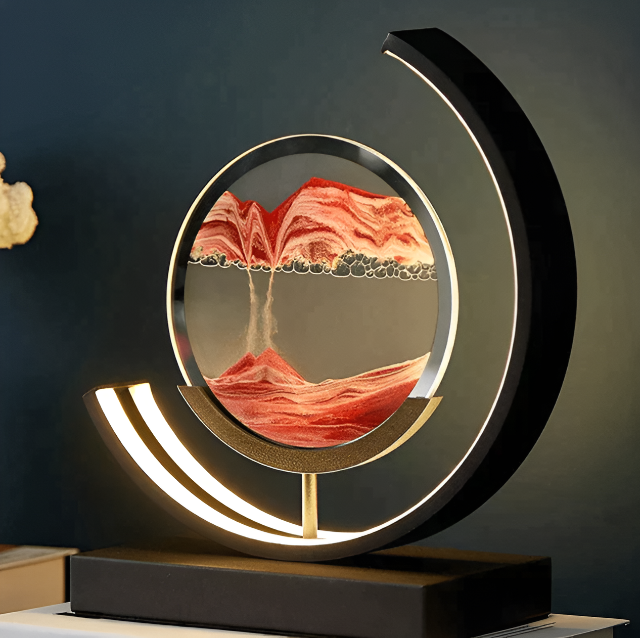 Sand Glow Bordslampa | Justerbart ljus med app och fjärrkontroll