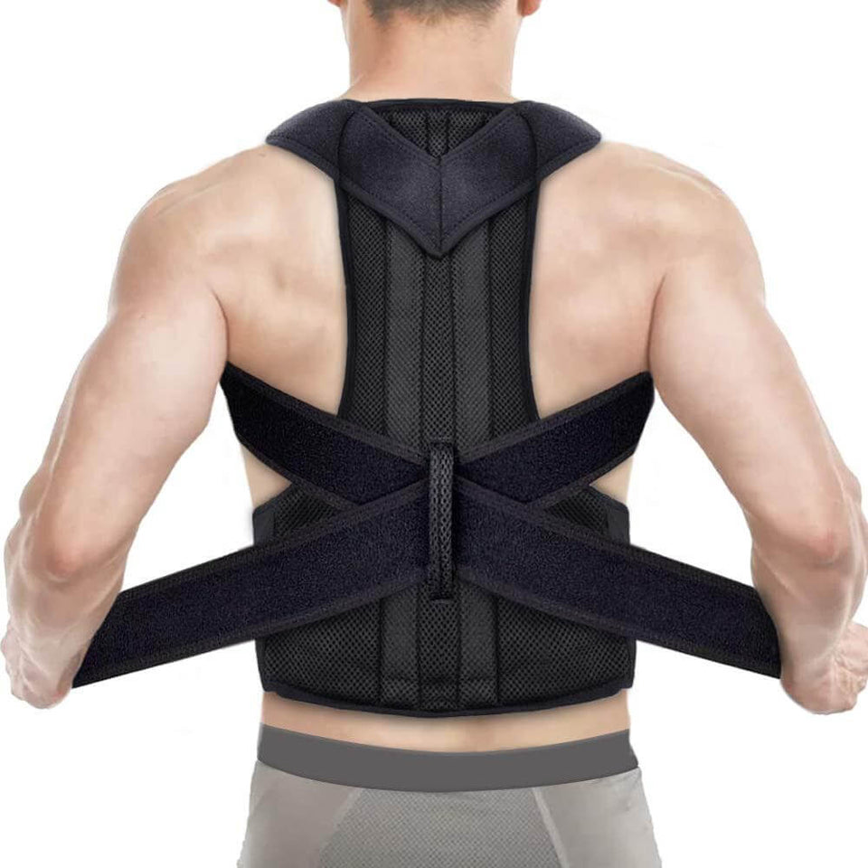 Ergonomisk Stödväst med Justerbara Remmar för Daglig Komfort