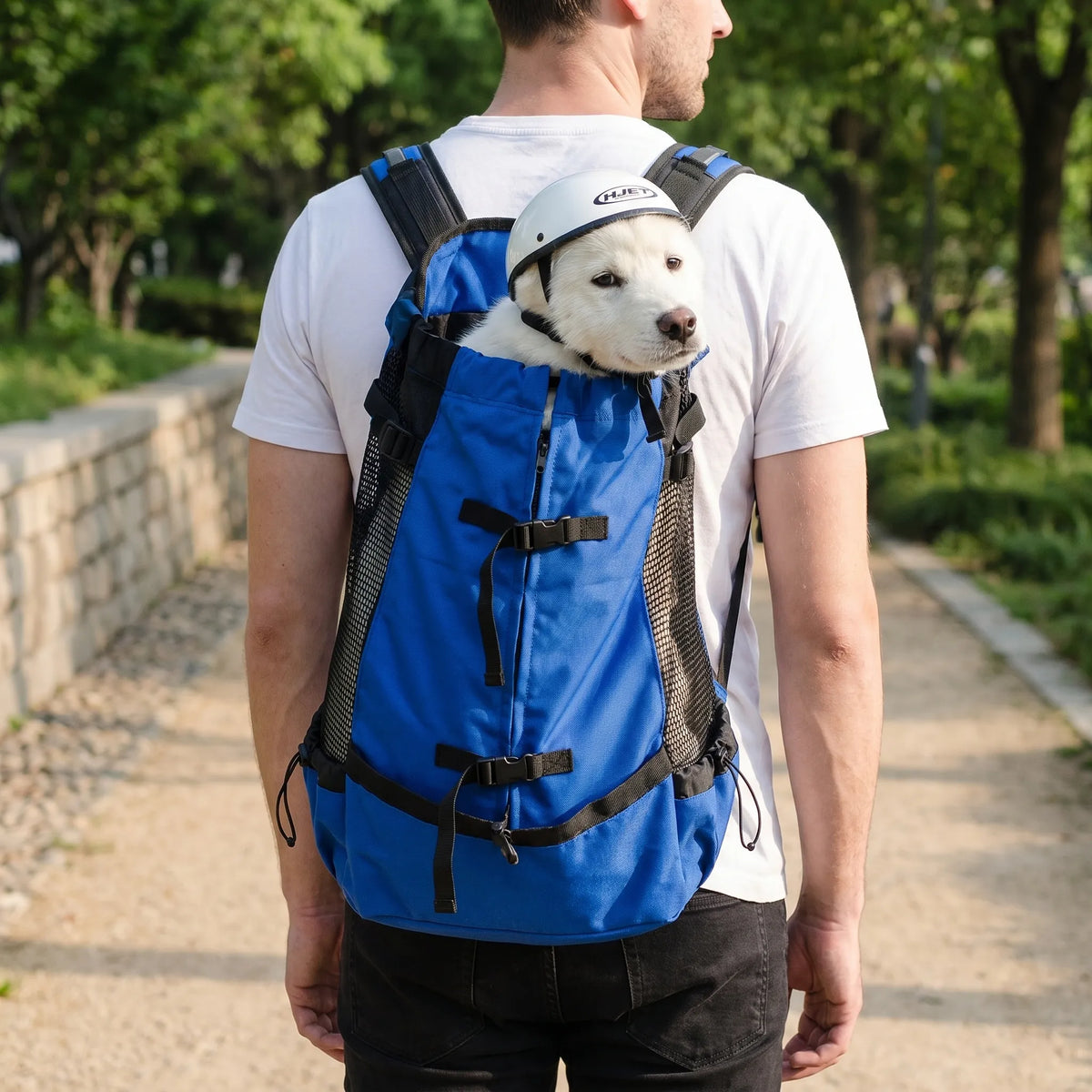 Hunderygsæk til ryggen - Barkpack