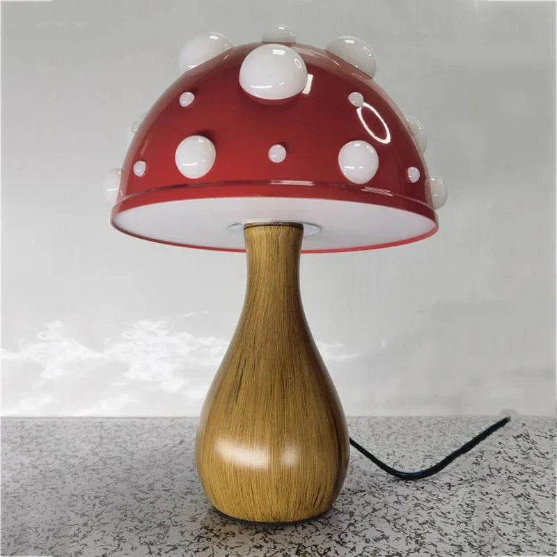 Energibesparende Svampelampe med Naturligt Lysdesign