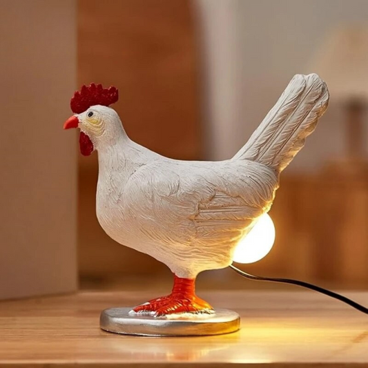 Rolig LED-nattlampa med hönadesign - Energibesparande mys