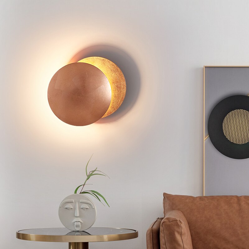 Minimalistisk LED Væglampe med Blødt Fokuslys