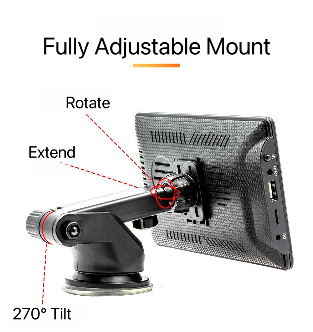 Trådløs skærm til Apple CarPlay og Android Auto til bilen