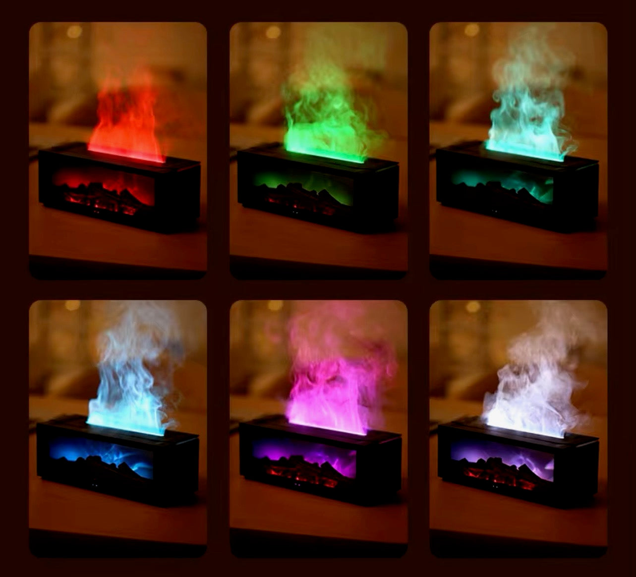HarmoniLys Aromadiffuser | Skab et Beroligende Hjem med LED Lys