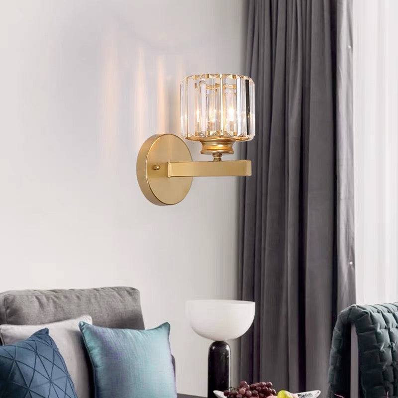 Krystalvæglys med Moderne Design – Elegance til Dit Hjem