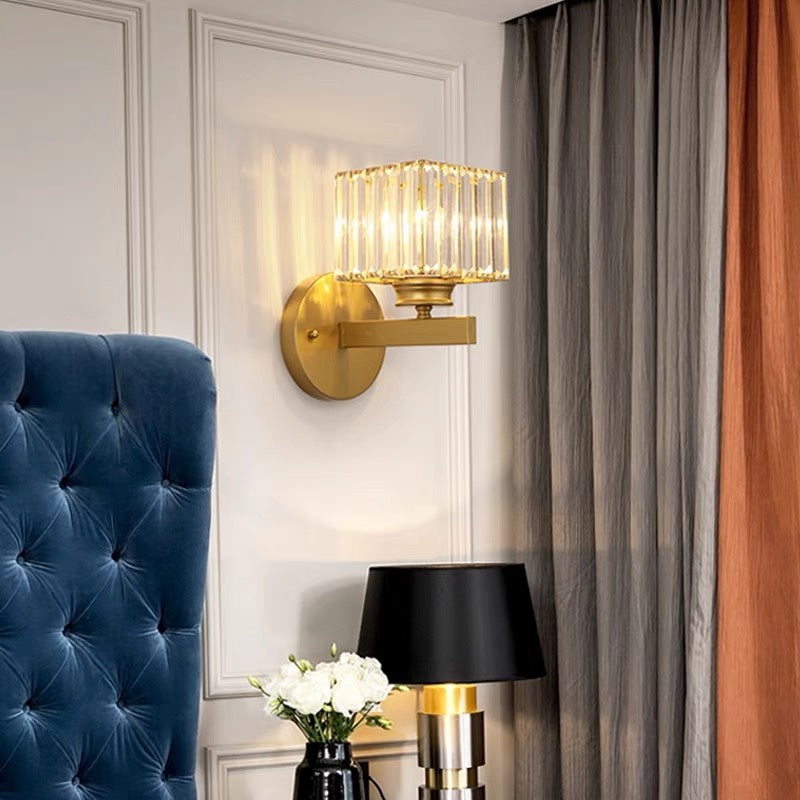 Krystalvæglys med Moderne Design – Elegance til Dit Hjem