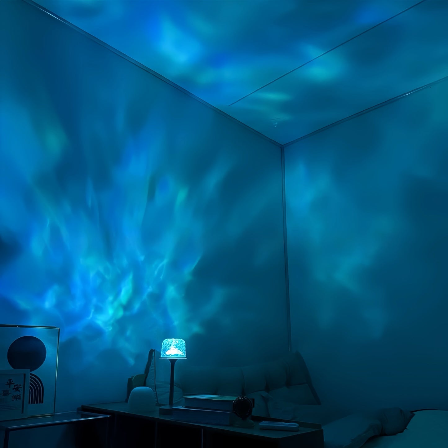 2-i-1 lampe med ambiant belysning til ethvert rum