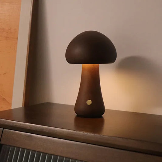 Mushroom Bordlampe – Elegant Belysning til Dit Hjem