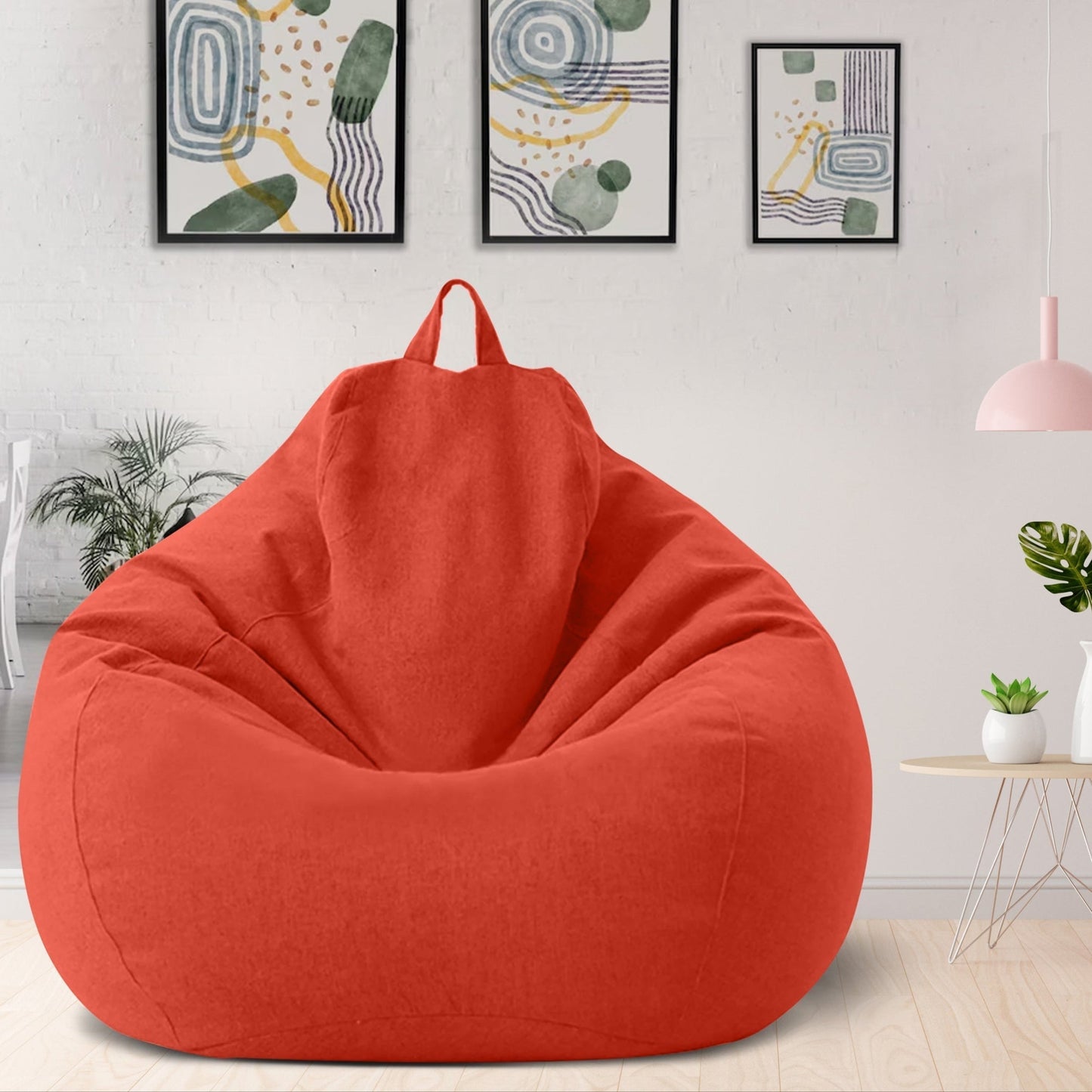 Elegant pufföverdrag | Ergonomisk design | 80x90 cm, 100x120 cm