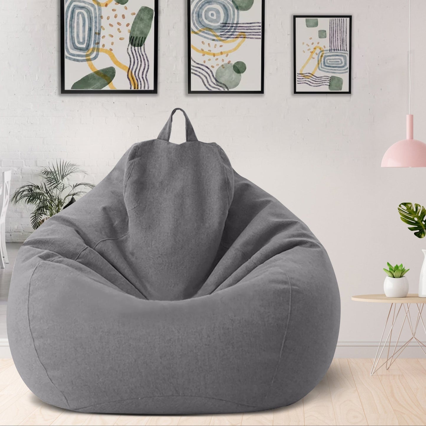 Elegant pufföverdrag | Ergonomisk design | 80x90 cm, 100x120 cm
