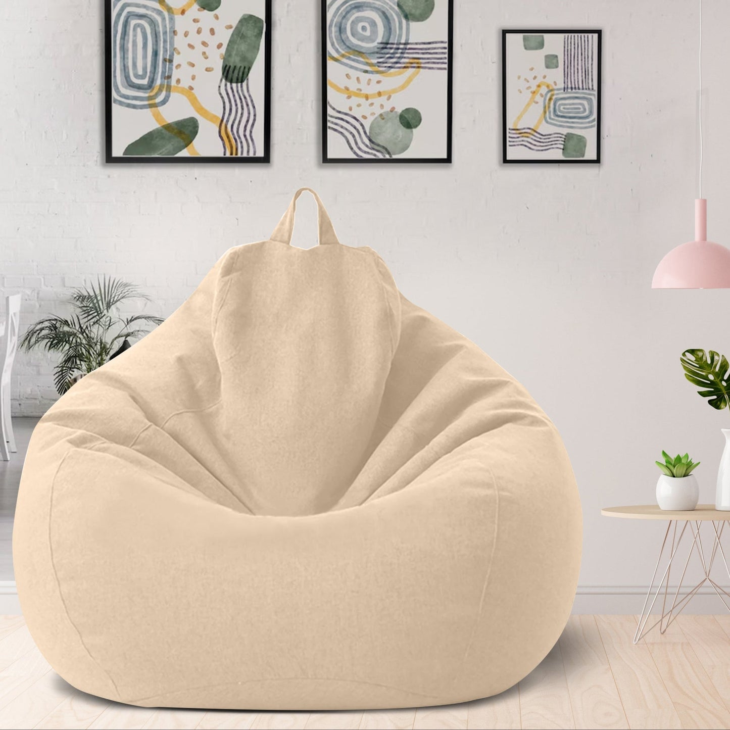 Elegant pufföverdrag | Ergonomisk design | 80x90 cm, 100x120 cm
