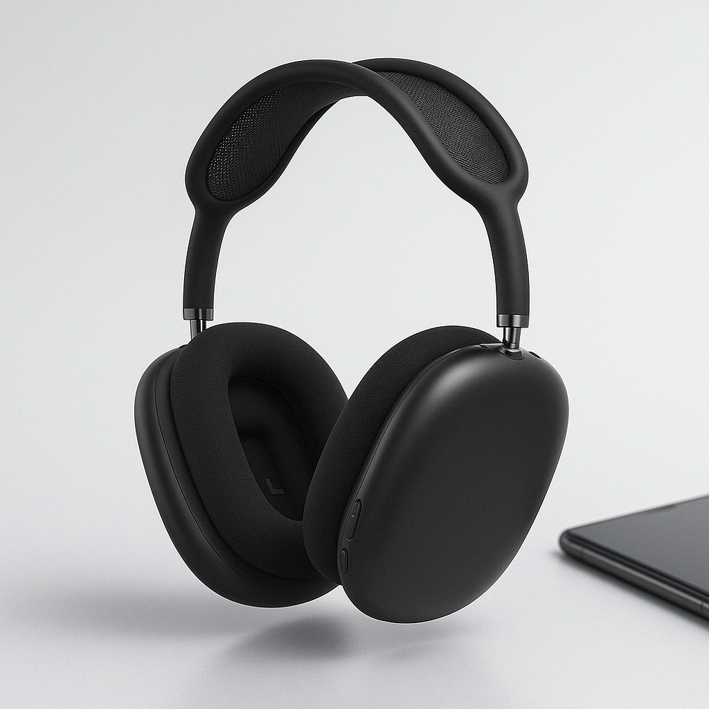 Bluetooth Over-Ear Høretelefoner med Støjreduktion, Trådløs