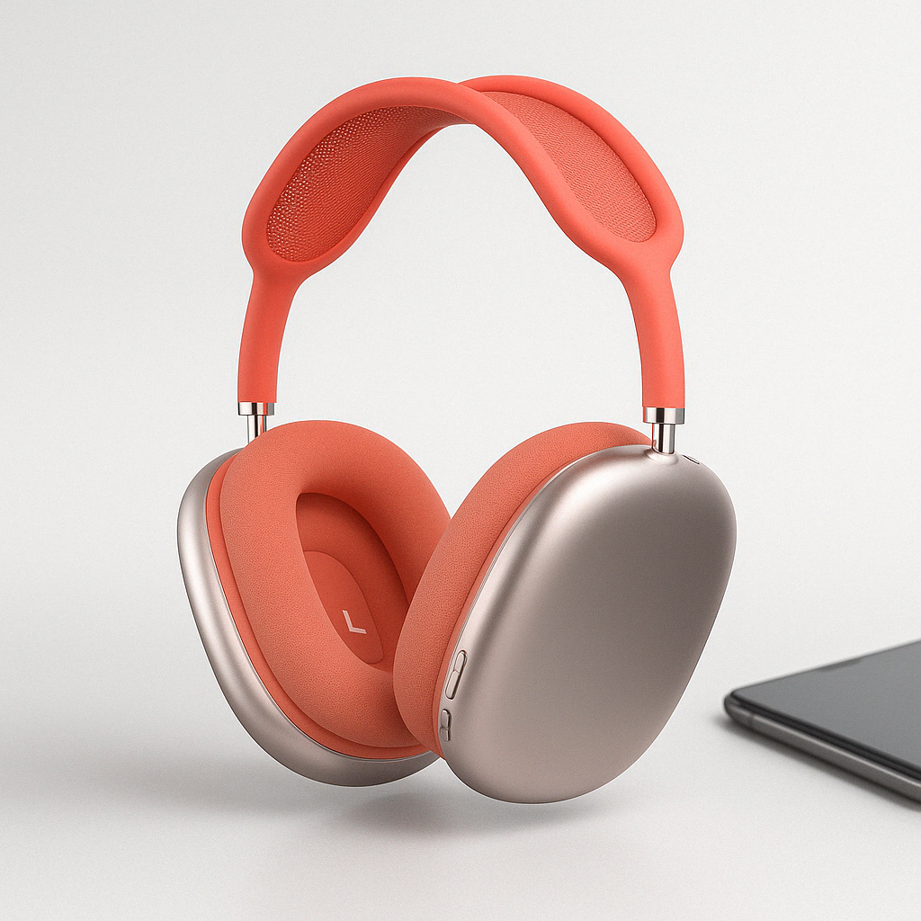 Bluetooth Over-Ear Høretelefoner med Støjreduktion, Trådløs