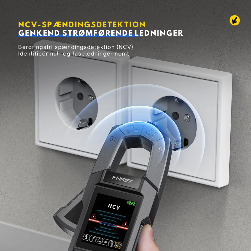 Precisionsmultimeter med färgskärm för noggranna mätningar
