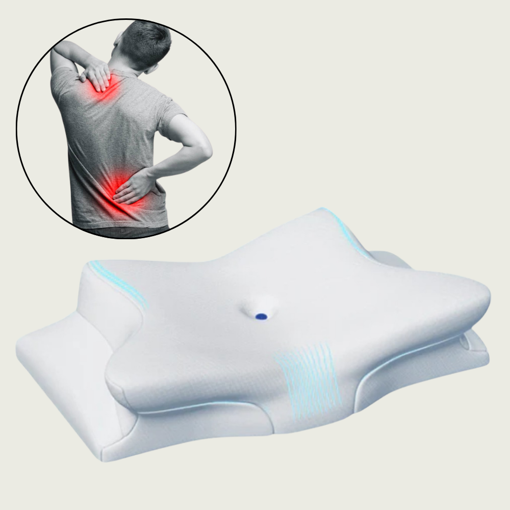Ergonomisk Kudde för Nack- och Axelbesvär - Memoryskum