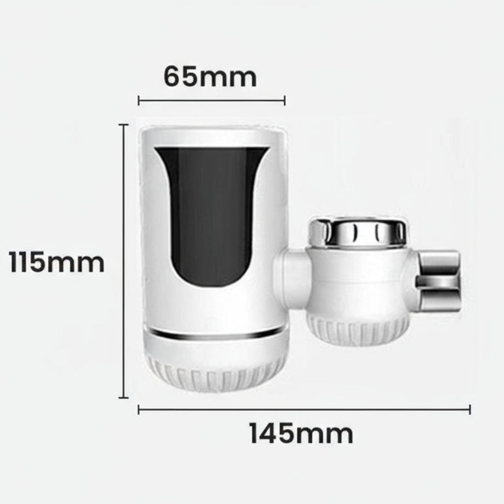 Øjeblikkelig Varmtvandsbeholder med LED Skærm – Energibesparende
