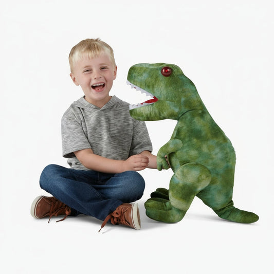 Interaktiv T-Rex Bamse: Sjov & Læring for Børn 3+