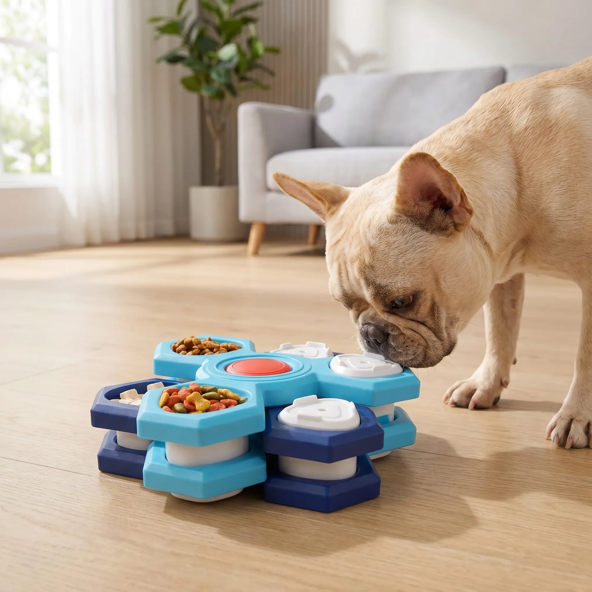 Interaktivt Foderpuslespil til Hunde - Snifflebox