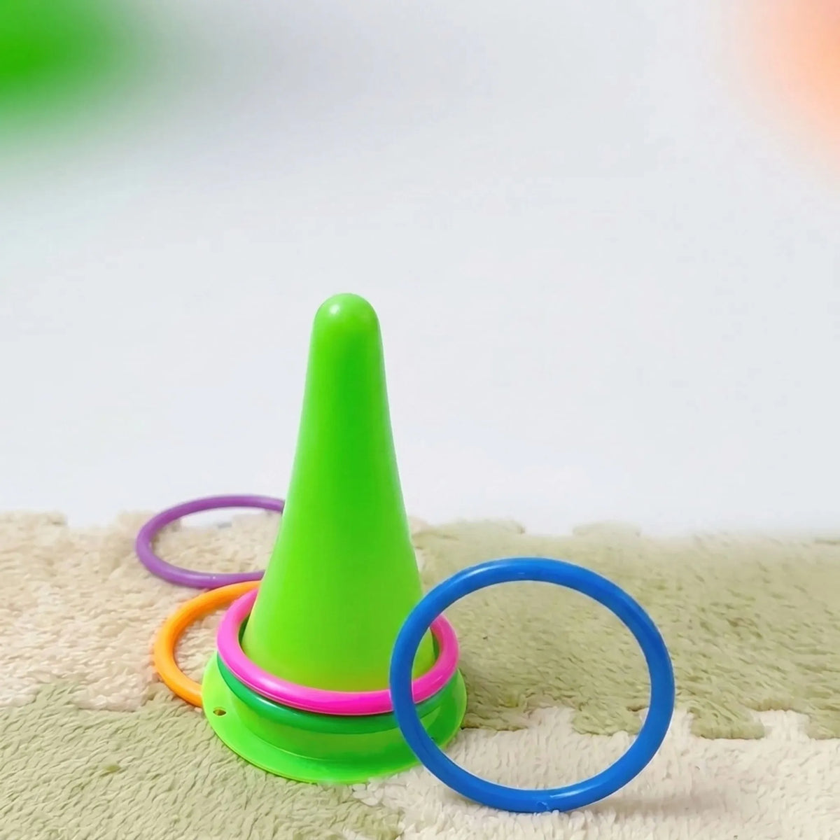 Interaktivt kanin-ringkastleksak - Ringkastspel