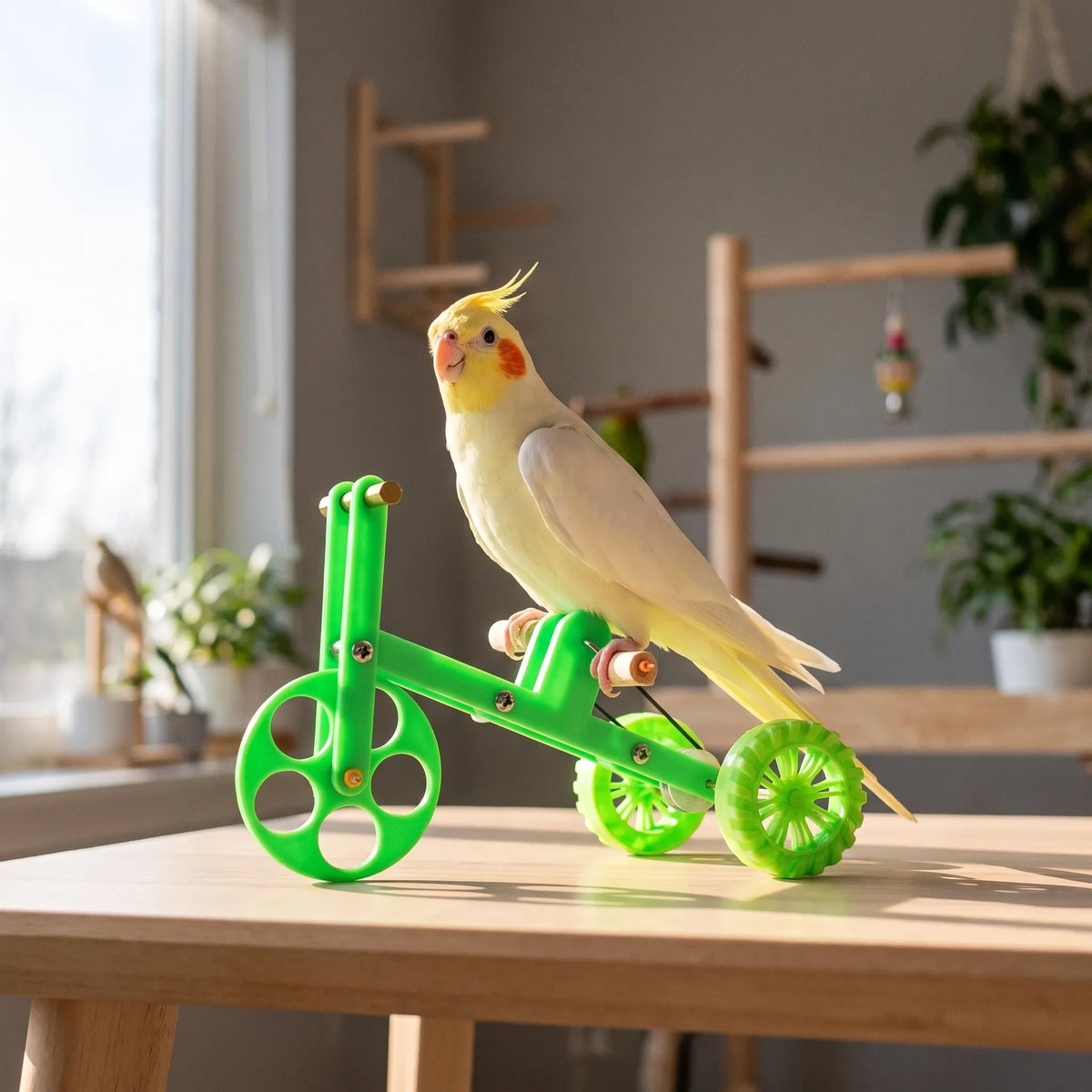Interaktivt fågelspel – Fågelcykel