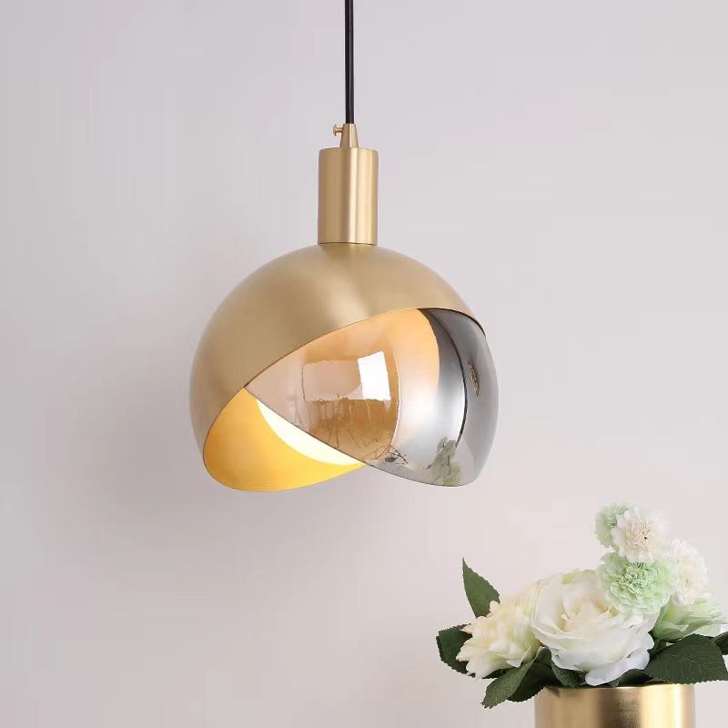 Elegant Pendel i Guldglas til Esszimmer – Nordisk Design