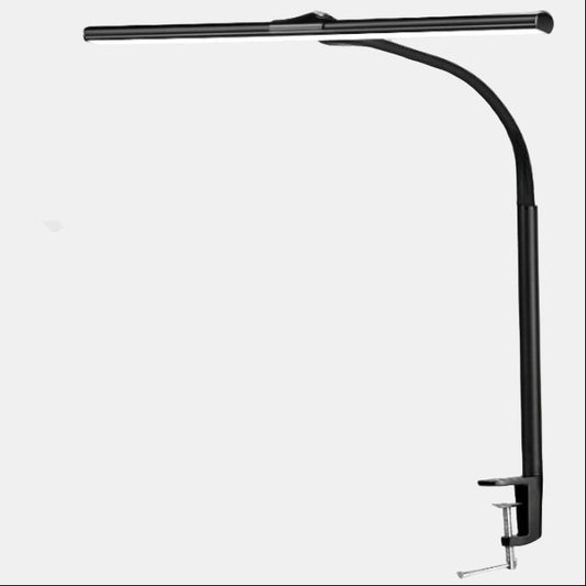 Flexibel LED-skrivbordslampa med klämma för ergonomisk belysning